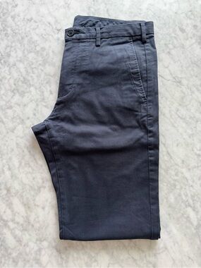 Uniqlo Navy Slim Chino Pants